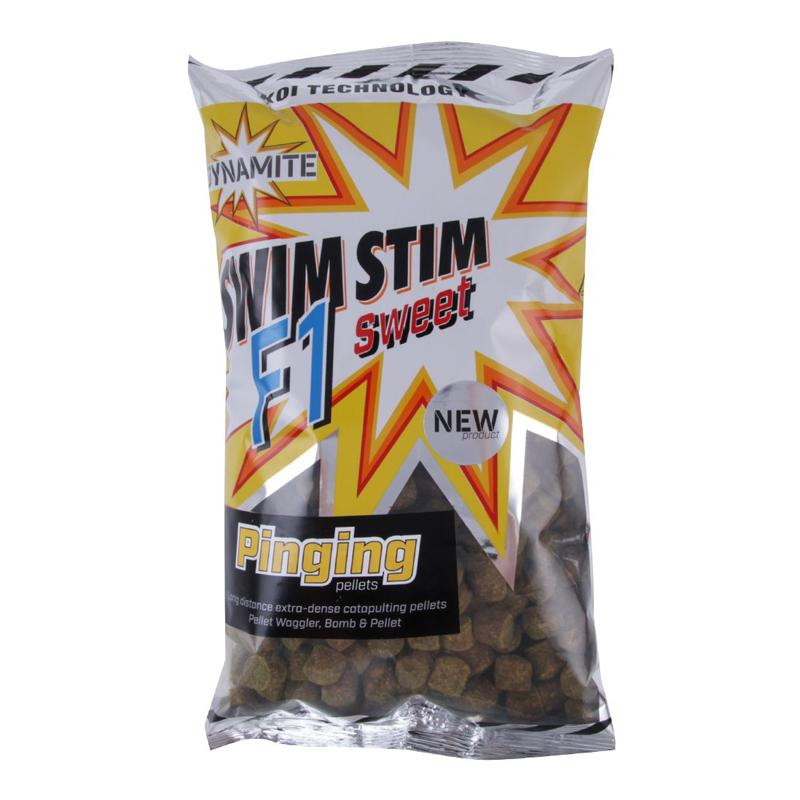 Dynamite Baits Пеллетс Swim Stim Pinging Pellets /  F1 / 900g (DY1418) - зображення 1