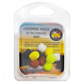   Enterprise Tackle Искусственная насадка Zig Rig Surface Baits / Mixed Colours (ET62)