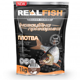   RealFish Прикормка "Плотва" (Кориандр/арахис) 1.0kg