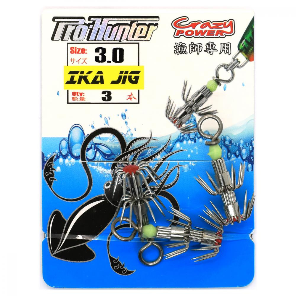 Pro-Hunter Ika Jig №4.0 / 3pcs - зображення 1