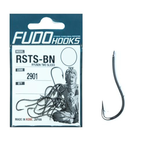 FUDO Hooks Ryusen Two Sliced / 2901 BN / №04 / 12pcs - зображення 1