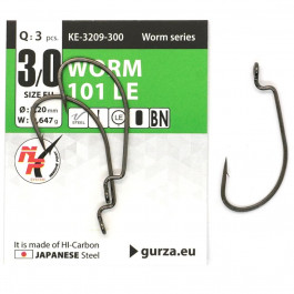   Gurza Worm 101 LE / KE-3209 / №2/0 / 4pcs