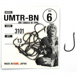   FUDO Hooks Umi Tanago W/Ring BN №06 (13pcs)