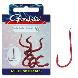   Gamakatsu BKD-5260B / Red Worm / №004 / 0.25mm 60cm