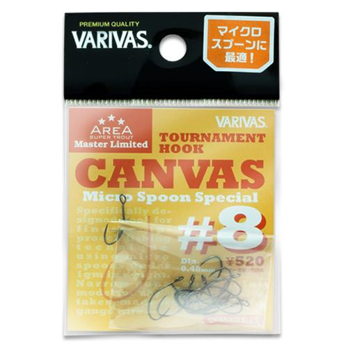 Varivas Tournament Hook Canvas / Micro Spoon Special / №06 / 15pcs - зображення 1