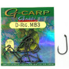 Gamakatsu G-Carp D-Rig MB3 Black №001 / 10pcs - зображення 3