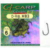 Gamakatsu G-Carp D-Rig MB3 Black №001 / 10pcs - зображення 4