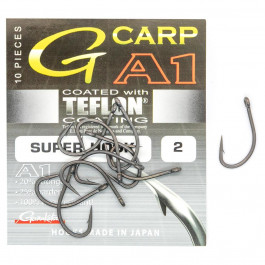   Gamakatsu A1 G-Carp Super Hook P.T.F.E. / Grey / №001 (10pcs)