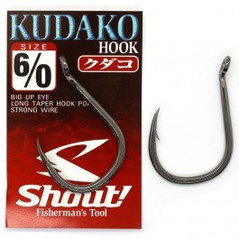   Shout! Kudako 06-KH / Black / №6/0 / 2pcs