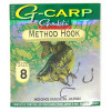 Gamakatsu G-Carp Method Hook Black №008 / 10pcs - зображення 2