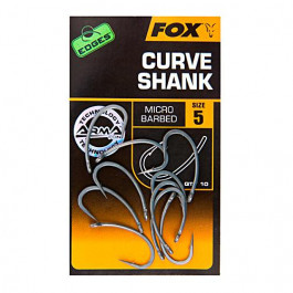   Fox Edges Curve Shank №08 / 10pcs