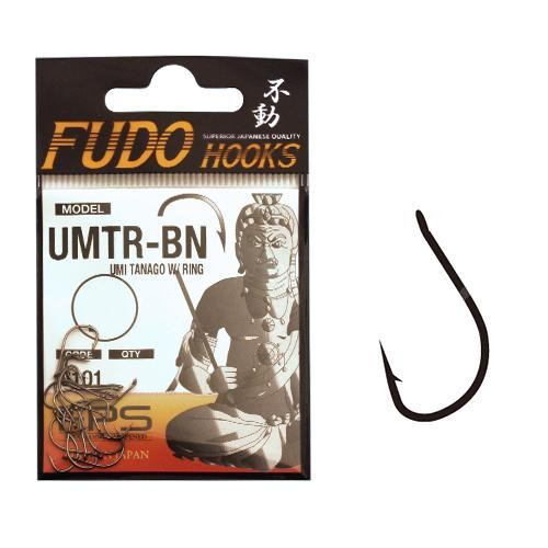 FUDO Hooks Umi Tanago W/Ring BN №08 (14pcs) - зображення 1