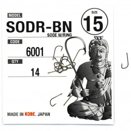   FUDO Hooks Sode W/Ring BN №15 (14pcs)