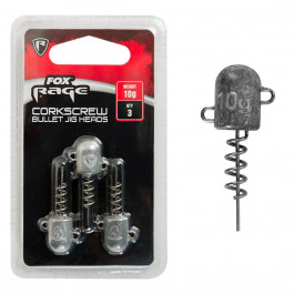   Fox Rage Corkscrew Round Jig Heads / 20g / 3pcs (NJX119)