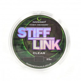   Gardner Stiff-Link / clear / 0.55mm 25m 25lb (STL25C)