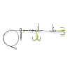 Gurza Монтаж Stinger Pike Rig Duo L-3360 №3/0 / ST36 / ORuv / 1pcs (L-3360-345) - зображення 2