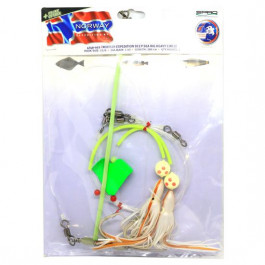   Spro Оснастка морская Deep Sea Rig Heavy Circle Hook Size 15/0 1.4mm 380cm (4749022)