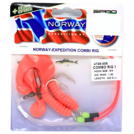   Spro Оснастка морская Norway Exp Combi Rig 1 8/0 1.00mm 223.5cm (4749005)