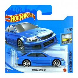   Hot Wheels Honda Civic Si Factory Fresh 1:64 GRY27 Light Blue