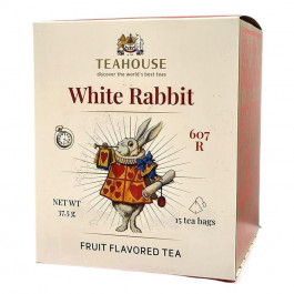   Teahouse Чай фруктовий  White Rabbit №607 у пірамідках 37.5 г (15 шт. х 2.5 г) (4820209845952)