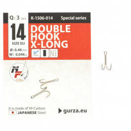   Gurza Double X-Long NI / K-1506 / №12 / 3pcs