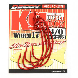 Decoy Kg Hook Worm17R №2/0 (6pcs)