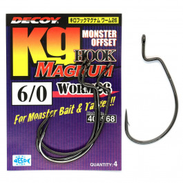 Decoy Kg Hook Magnum Worm26 №10/0 (2pcs)