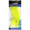 Fladen Морской монтаж Rubber Mac 5pcs size 12/0 Yellow (17-819-120) - зображення 3