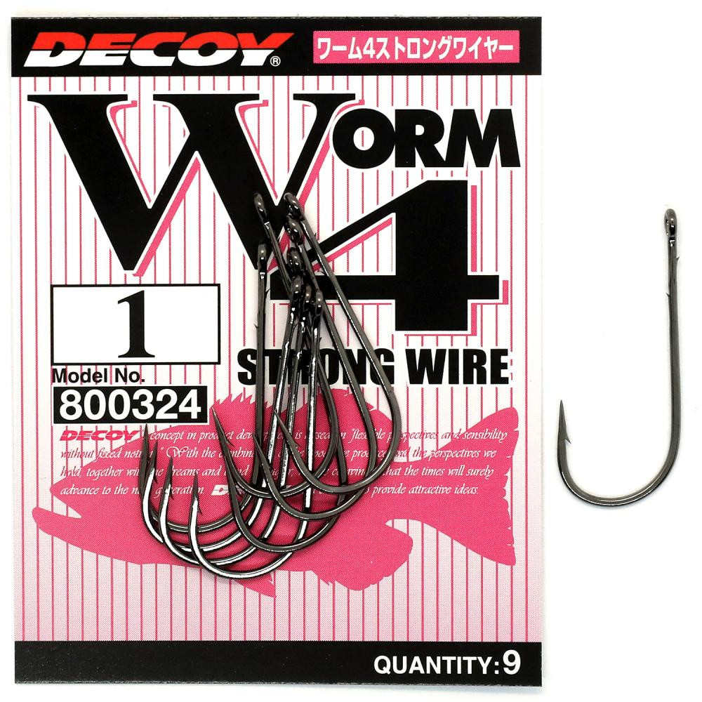 Decoy Worm4 Strong Wire №2 (9pcs) - зображення 1