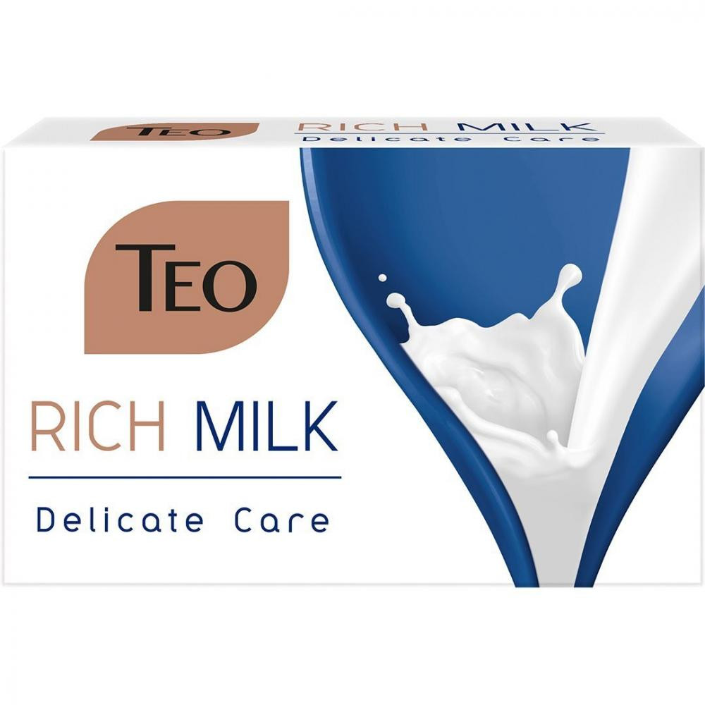 Teo Тверде мило  Rich Milk Delicate Care 90 г (3800024047367) - зображення 1