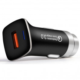   XoKo USB Car Charger Quick Charger 3.0 1xUSB 3.1A Black (CQC-100-BK)