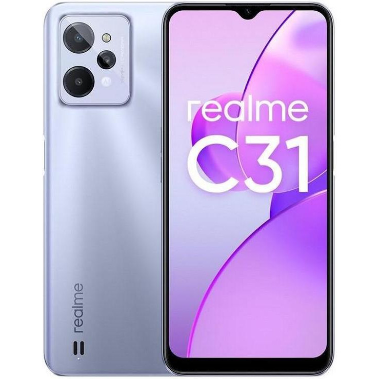 realme C31 4/64GB Silver - зображення 1