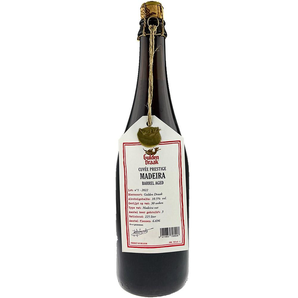 Gulden Draak Пиво  Cuvee Prestige Madeira янтарне нефільтроване, 0.75 л (5411663708908) - зображення 1