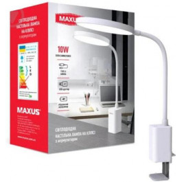   MAXUS LED 10W 3CCT WH CLIP Battery (1-MDL-10W-CLIP)