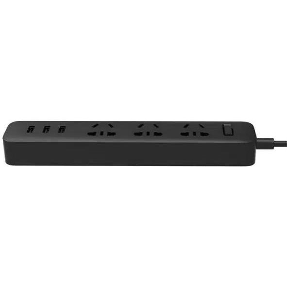 Xiaomi Mi Power Strip 3 розетки + 3 USB-port Black (NRB4002CN, NRB4015CN, NRB4028CN) - зображення 1