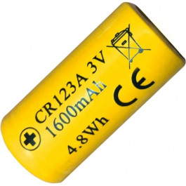   Nitecore 16340 (RCR123) 1600mAh Li-ion 1шт (6-1074)