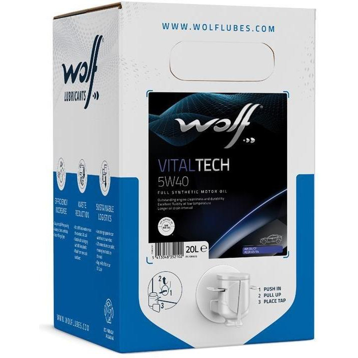 Wolf Oil VITALTECH 5W-40 20л - зображення 1