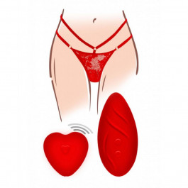   Toy Joy Divine Panty Vibe Red TJ10378