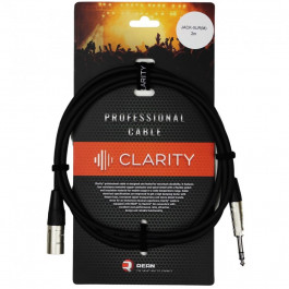   Clarity JACK-XLR(M) PRO/2m