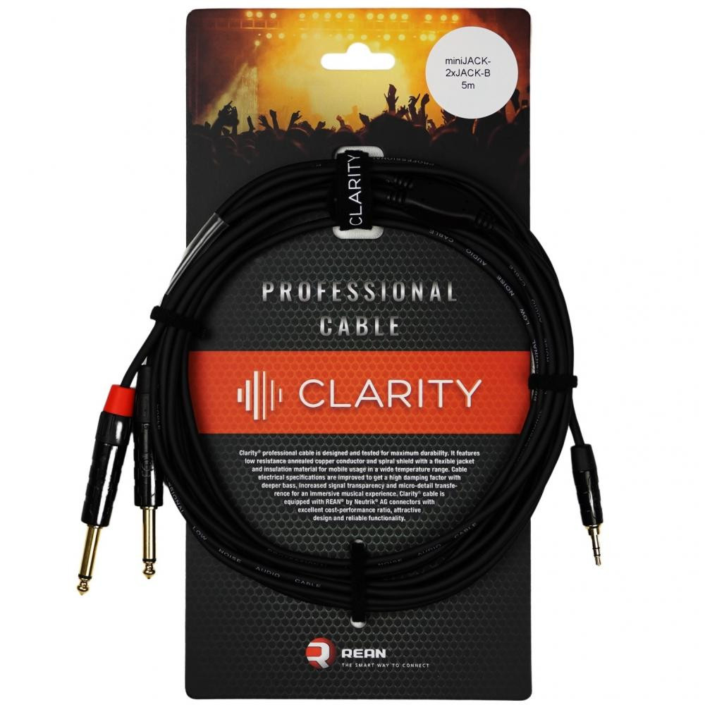 Clarity miniJACK-2xJACK-B/5m - зображення 1