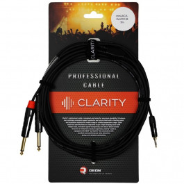 Clarity miniJACK-2xJACK-B/5m