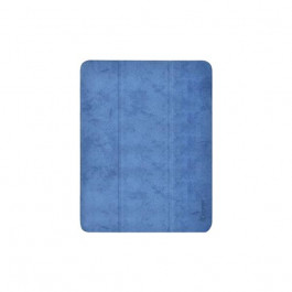   Comma Leather Case with Pen Holder Series for iPad Pro 11 2Gen 2020 Blue