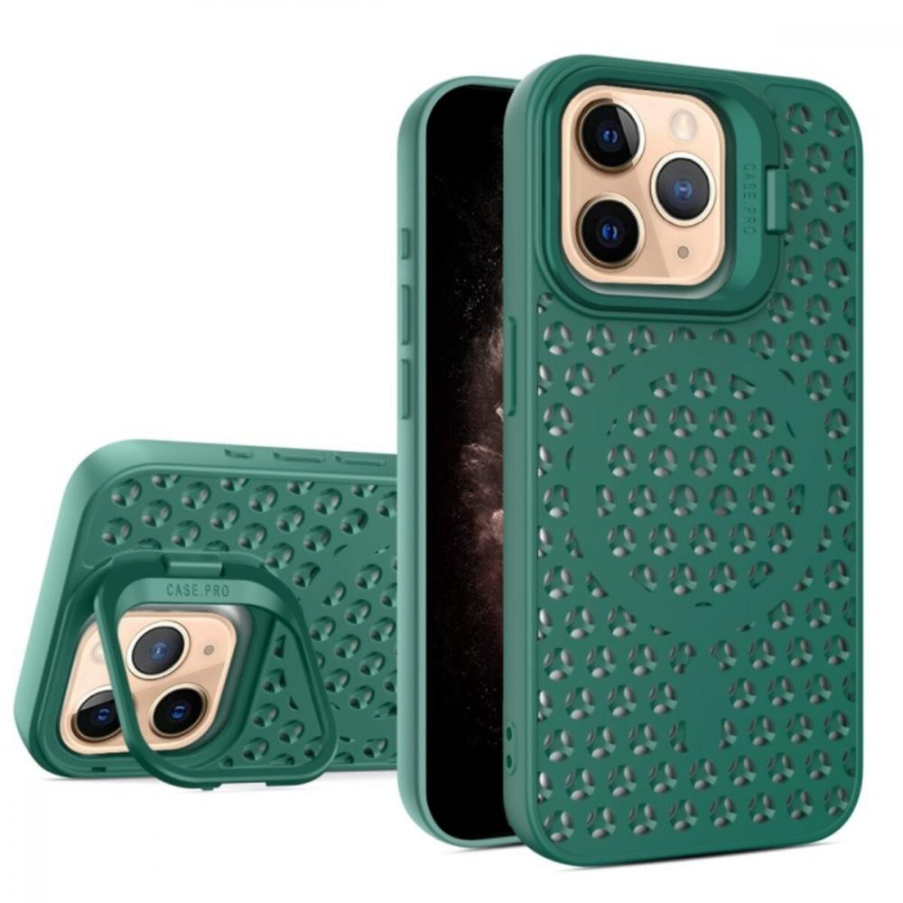 Cosmic Grater Stand for Apple iPhone 11 Pro Dark Green (GRASTiP11PDarkGreen) - зображення 1