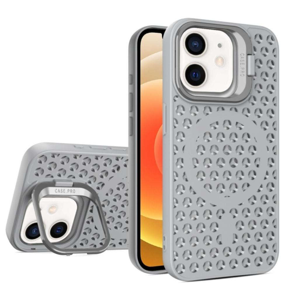 Cosmic Grater Stand for Apple iPhone 12/12 Pro Grey (GRASTiP12Grey) - зображення 1