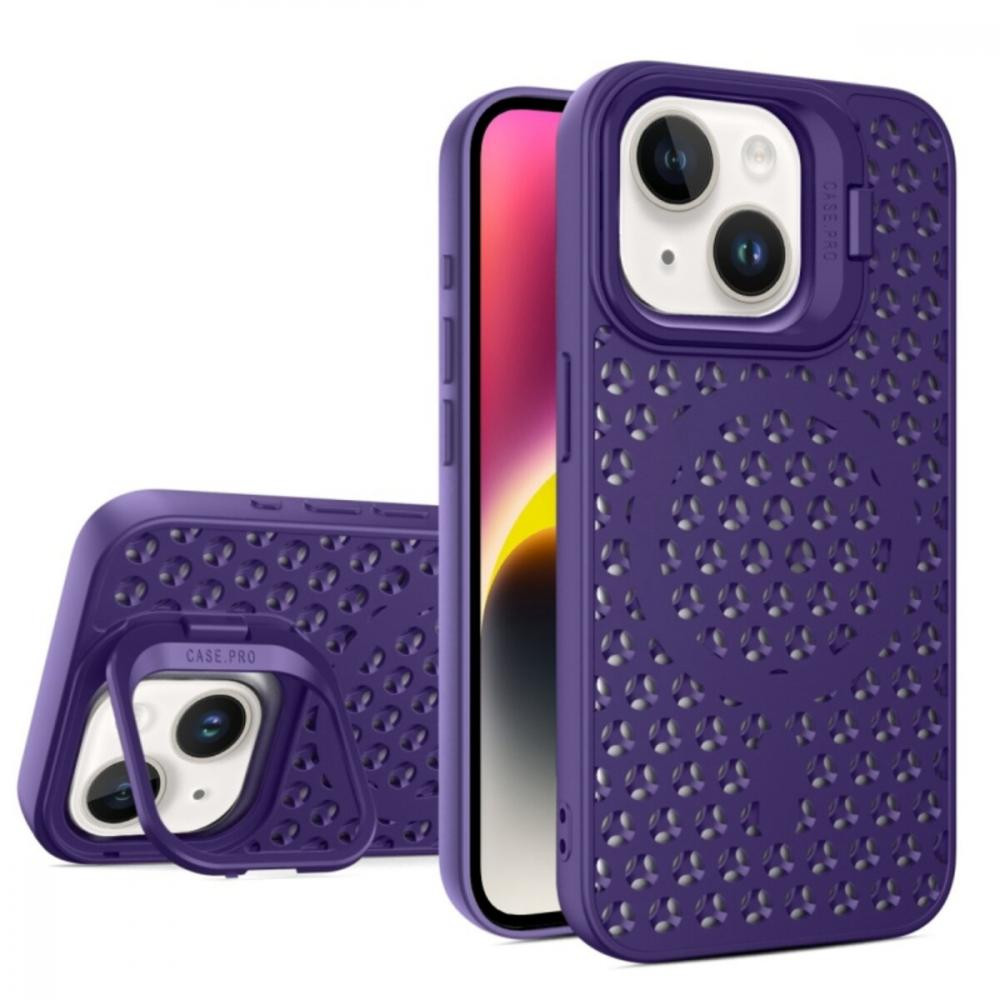 Cosmic Grater Stand for Apple iPhone 14 Purple (GRASTiP14Purple) - зображення 1