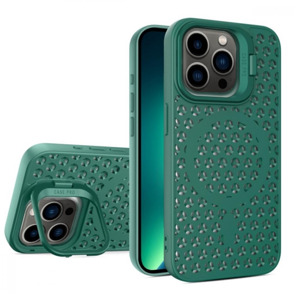 Cosmic Grater Stand for Apple iPhone 13 Pro Max Dark Green (GRASTiP13PMDarkGreen) - зображення 1