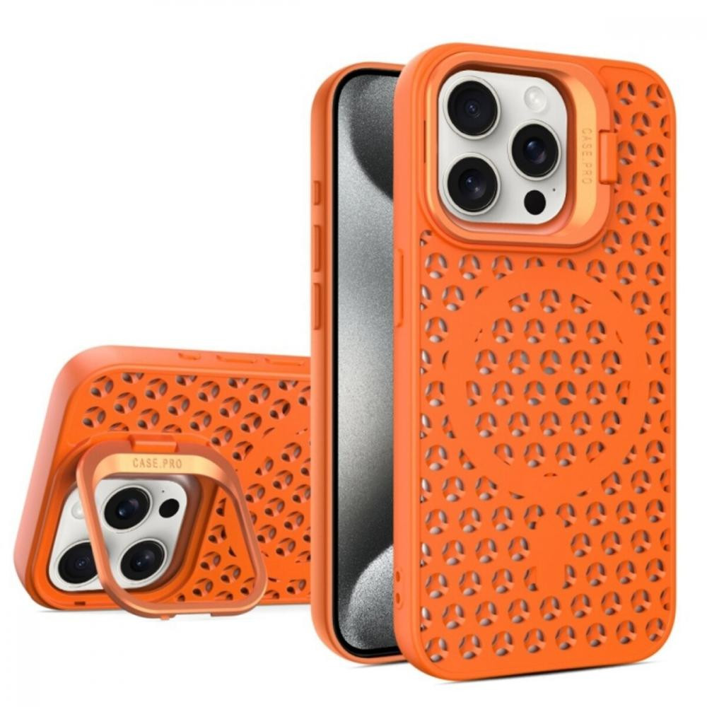 Cosmic Grater Stand for Apple iPhone 15 Pro Orange (GRASTiP15POrange) - зображення 1