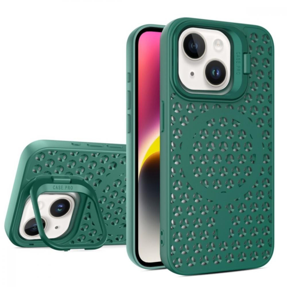 Cosmic Grater Stand for Apple iPhone 14 Dark Green (GRASTiP14DarkGreen) - зображення 1