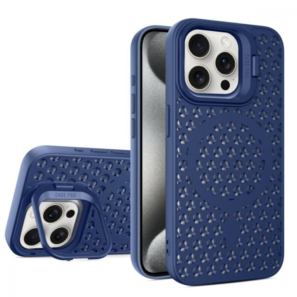 Cosmic Grater Stand for Apple iPhone 15 Pro Max Blue (GRASTiP15PMBlue) - зображення 1