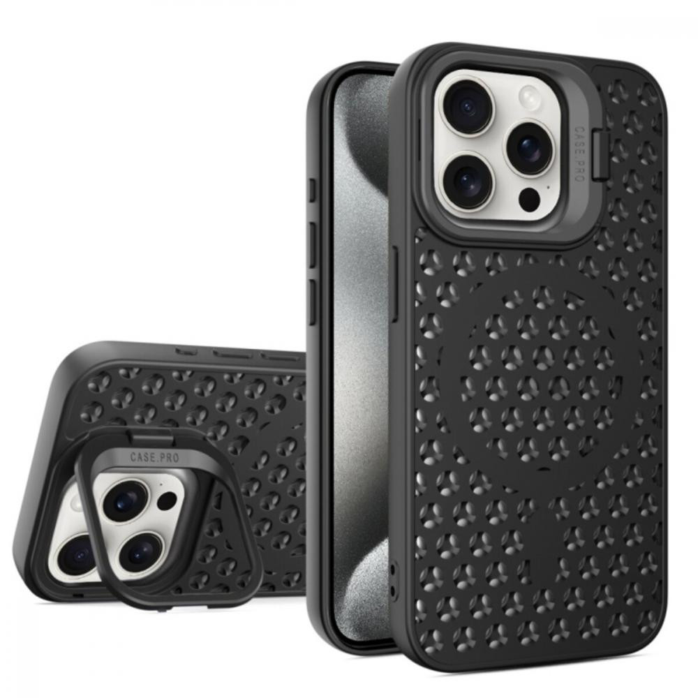 Cosmic Grater Stand for Apple iPhone 15 Pro Max Black (GRASTiP15PMBlack) - зображення 1